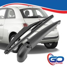 Kit Braccio e Spazzola Tergilunotto Tergicristallo Lunotto Posteriore Fiat 500