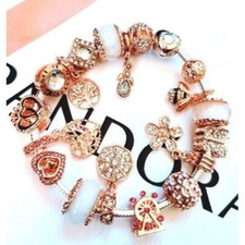 BRACCIALE PANDORA CHARM ORO