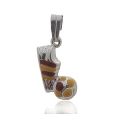 Ciondolo scarpetta con pallone