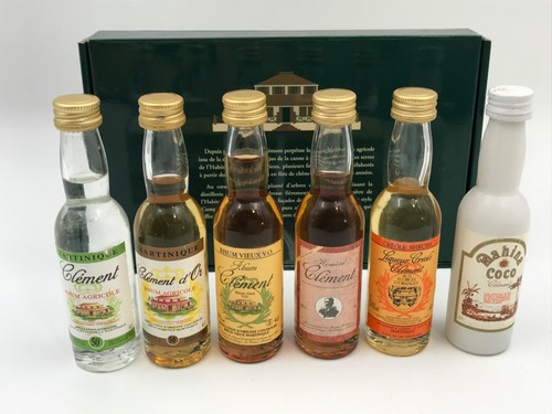 Rhum vieux clement set - ,
