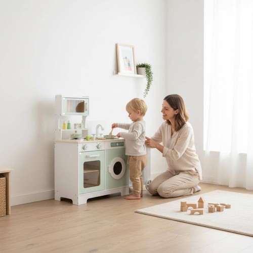 Cucina giocattolo con - giocattolo,