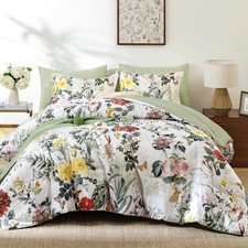 Set completo di piumoni verde