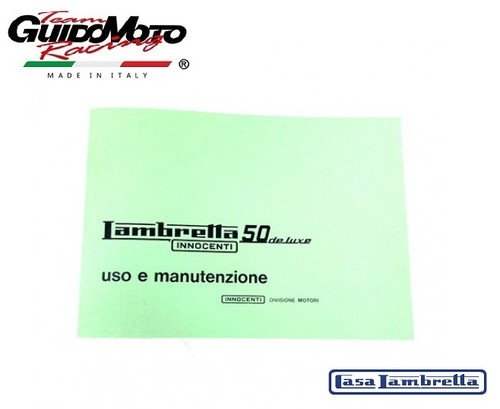 Libretto uso manutenzione - uso,
