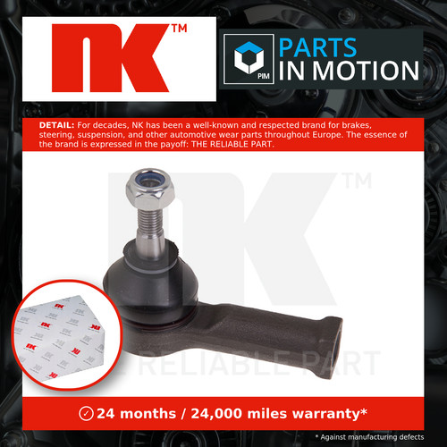 Tie track rod end - track,