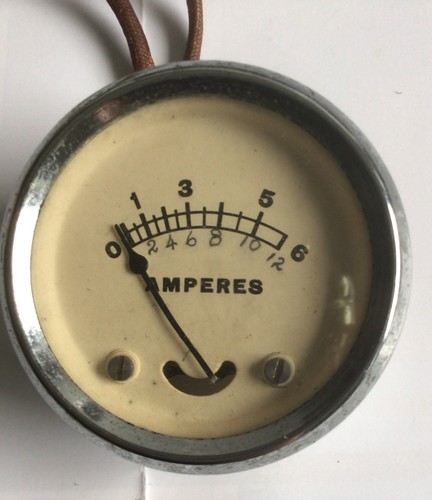 Amperometro auto epoca - auto, d'epoca