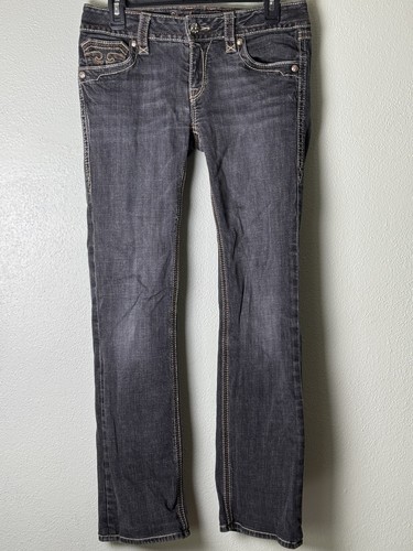 Jeans taglio stivaletto rock - jeans,