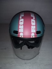 CASCO MOTO/SCOOTER IN FIBRA E KEVLAR FLASH 05 AV04 TAGLIA S CONDIZIONI BUONE