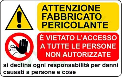 Cartello segnaletico - segnaletico,