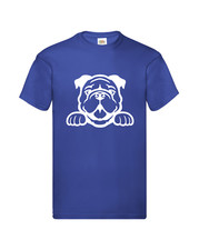 T - SHIRT MAGLIETTA COLORE BLU