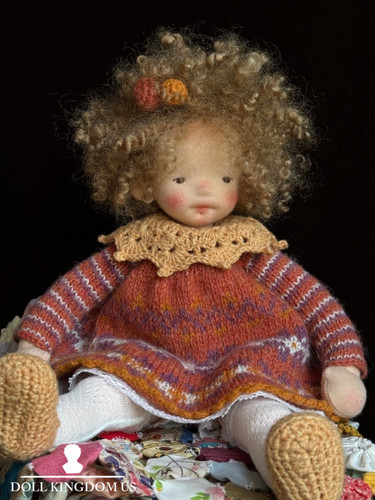 Bambola stoffa ooak - di, 12"