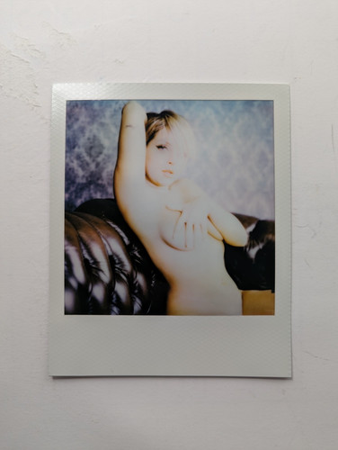 Foto polaroid nudo model - -,