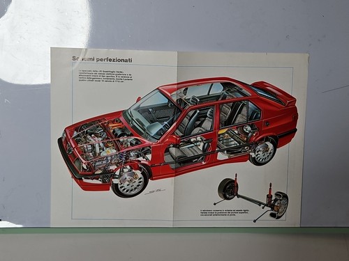 Alfa romeo depliant - alfa, 33