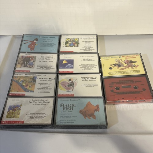Lot scholastic cassette - lot, of