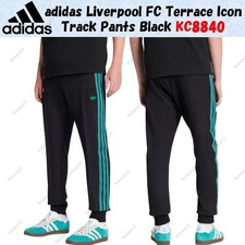Pantaloni adidas Liverpool FC Terrace Icon Track neri KC8840 taglia Giappone