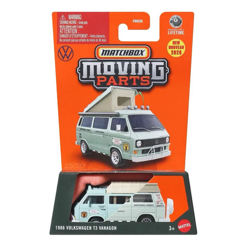 Matchbox 1986 volkswagen - volkswagen, t3
