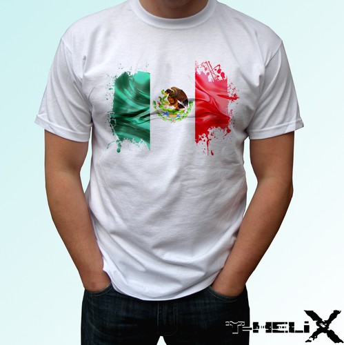 Messico shirt bianca - t,