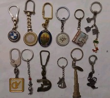 Lotto 12 Portachiavi  Vintage,BMW,BARBIERE,SAN MARINO,MILANO,LINDT,FARMACIA,...