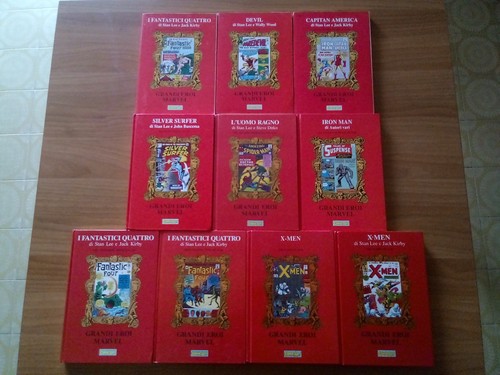 Lotto grandi eroi - lotto, marvel