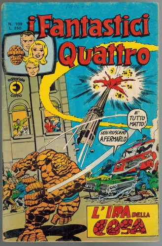 Fantastici quattro 109 - i,