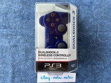 Manette Dualshock 3 Metallic Blue Bleue controller Playstation 3 NEUVE NEW PS3