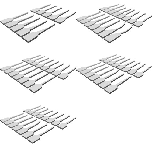 Set modelli tracciatura - set,