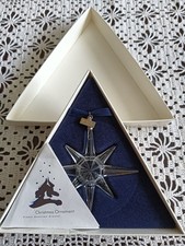 Ornamento originale Swarovski stella edizione annuale 1995