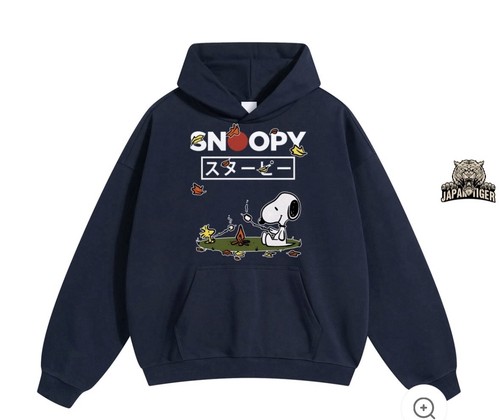 Felpa peanuts snoopy woodstock - peanuts,