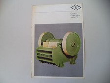 - CATALOGO DEPLIANT BROCHURE MEM FRANTOI GRANULATORI SERIE FR - VINTAGE 70/80