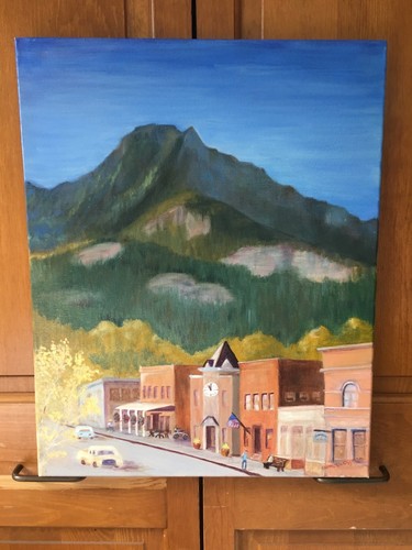 Dipinto olio originale - , 16”