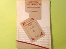 QUESTIONI TEMI RICERCHE I