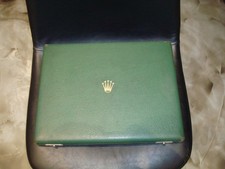 Rolex valigetta vassoio  verde  espositore display anni 70