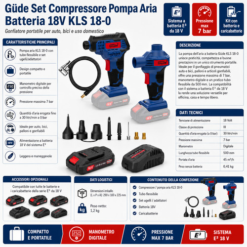 Set compressore pompa aria - pompa,
