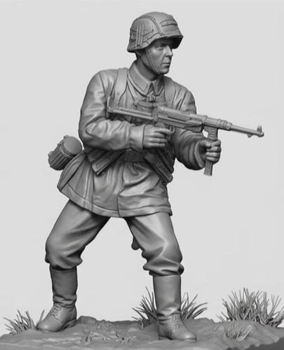 Figurina resina 35 ww2 - figurina, in