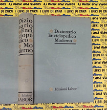 Book Libro DIZIONARIO ENCICLOPEDICO MODERNO aggiornamento vol. 1 1965 LABOR(SG23