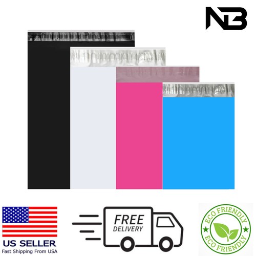 Poly mailers multicolore - poly, 6x9