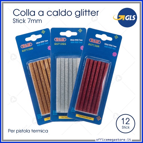Stick colla caldo glitter - stick,