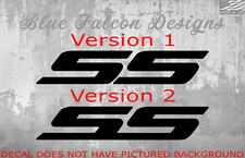 SS Decal Vinyl Sticker