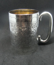 Tazza battesimo argento