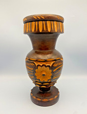 Vaso folklore legno - vaso, in