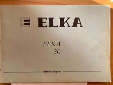 ELKA 30 E30 SERVICE MANUAL