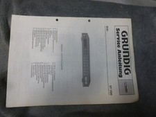 Manuale di servizio Grundig ST