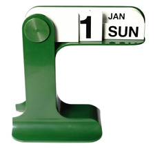  Calendario da tavolo Enzo Mari TIMOR verde inglese danese Milano 1967 scatola fondo di magazzino