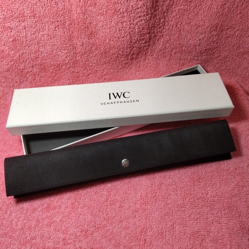 Iwc suede soft pouch orologio - suede,