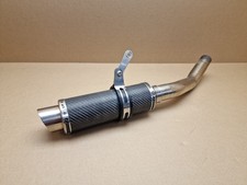 Silenziatore scarico e tubo collegamento Kawasaki Z750 ZR750 SP Engineering 2007 - 2012