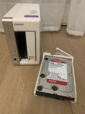 QNAP TS-231P - 2 Bay con 1 HDD 3Tb WD RED NASware 3.0