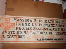 CROCE ROSSA ITALIANA 3° GIORNATA  MANIFESTO  14 GIUGNO 1931