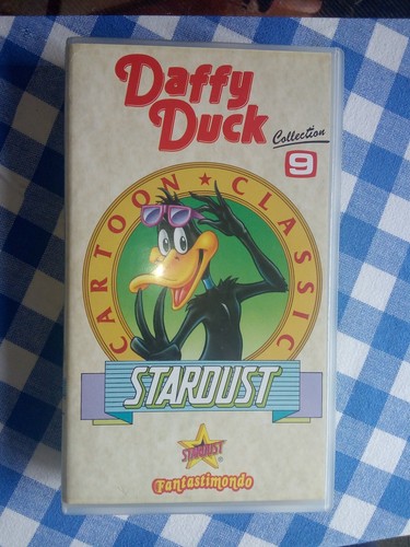 Vhs cartoon classic daffy - vhs,