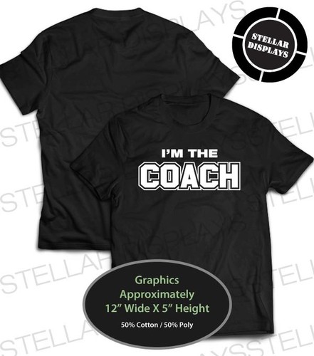 Shirt the coach personal - i'm,