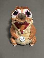 Nuovo Just Play Ice Age Scrat Tales Buck Wild Baby Scrat 10,5" peluche giocattolo con suono