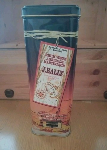 Box latta scatola metallo rhum - scatola,